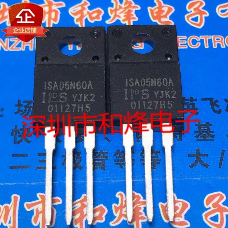 

30pcs original new ISA05N60A TO-220F