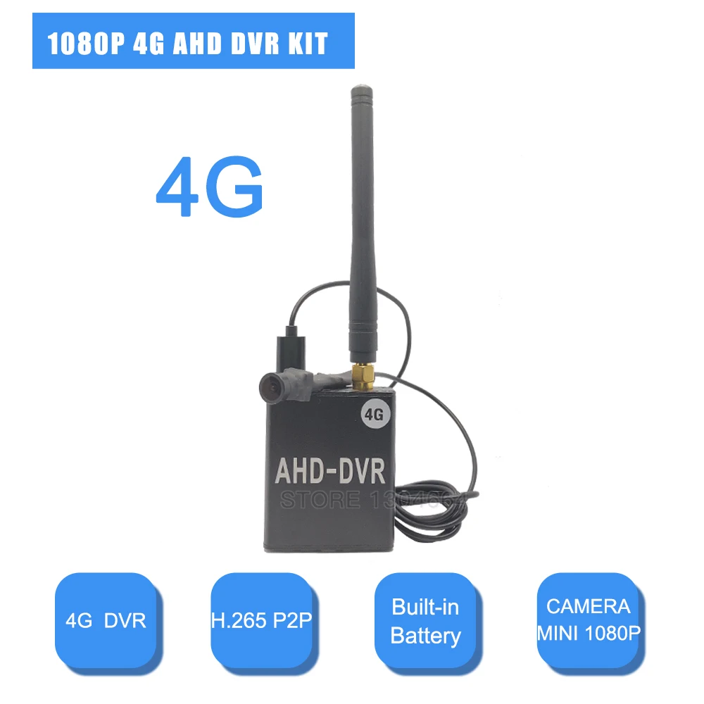 

Беспроводной 4G AHD DVR комплект камеры видеонаблюдения рекордер P2P удаленный мониторинг для дома RTSP аудио мини-камера 4G DVR