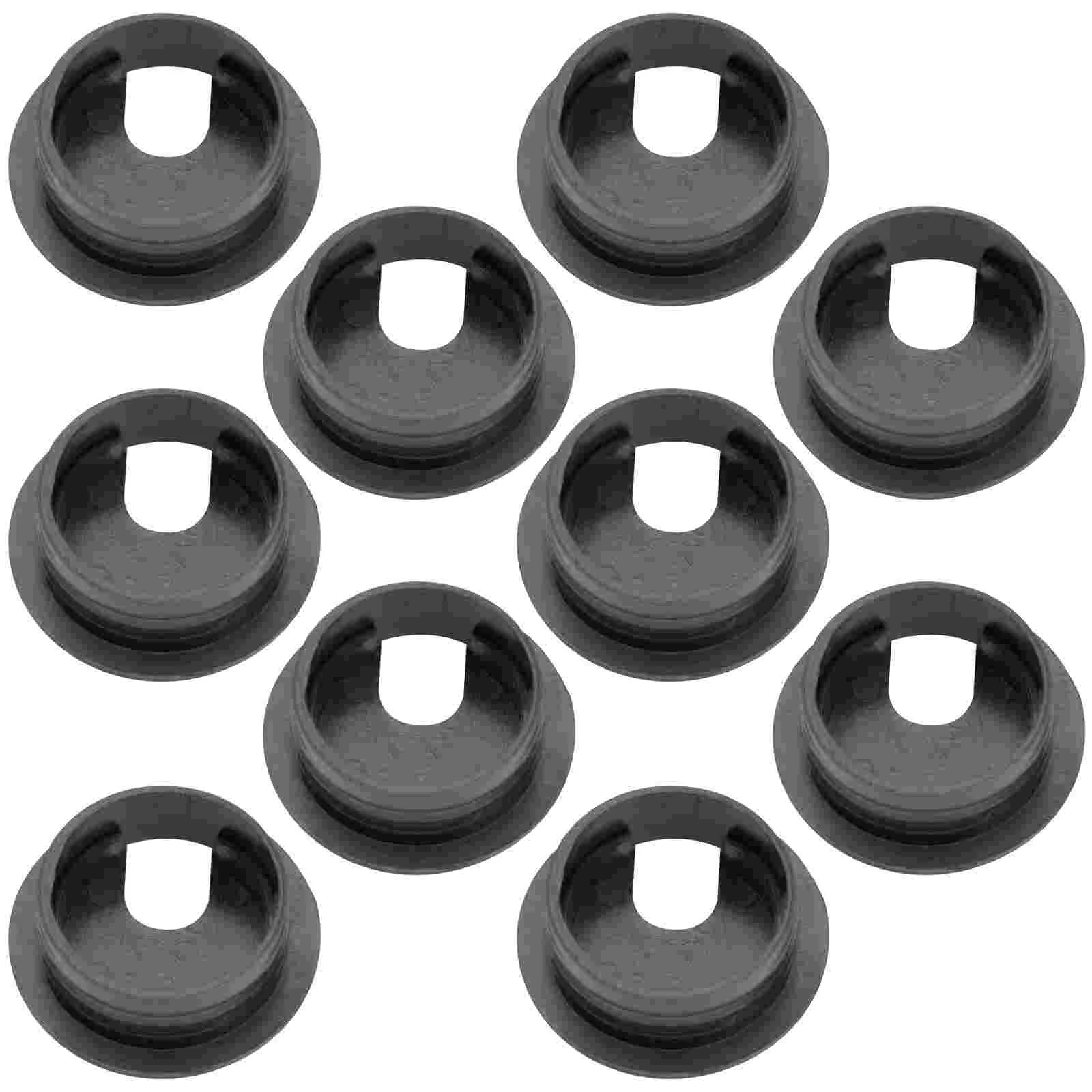 

10Pcs 35mm Cable Hole Cover Desk Wire Cord Cable Grommets Computer Desk Wiring Organizers Wall Cable Management for Home Office