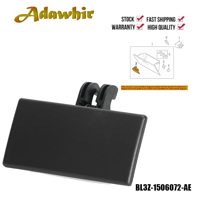 

Дверная защелка для Ford Lincoln Edge, BL3Z-1506072-AE, F-150, F-250, black, BL3Z1506072AE, new, F-350