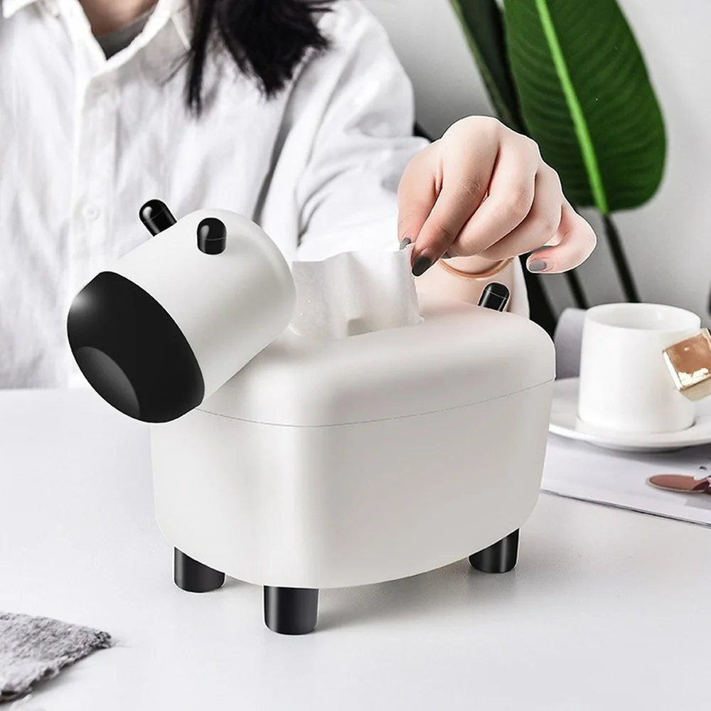 

Tissue Box Functional Toothpick Box Mavericks Cute Paper Box Home Storage Box Storage Artifact Creative Tissue Box Home