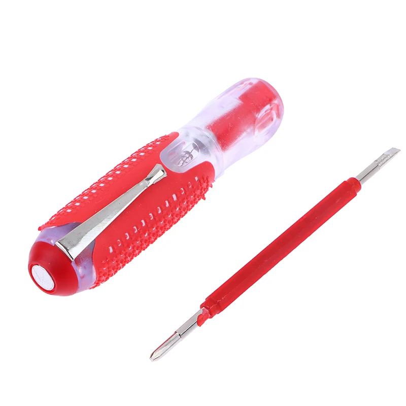 

100-220V Voltage Indicator Cross & Slotted Screwdriver Electric Test Pen Tools