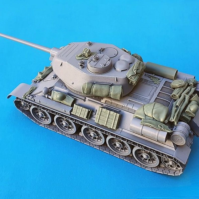 

1/35 Scale Die Cast Resin Figure Model Assembly Kit Tank Retrofit Parts Expansion Plate Parts Kit Unpainted