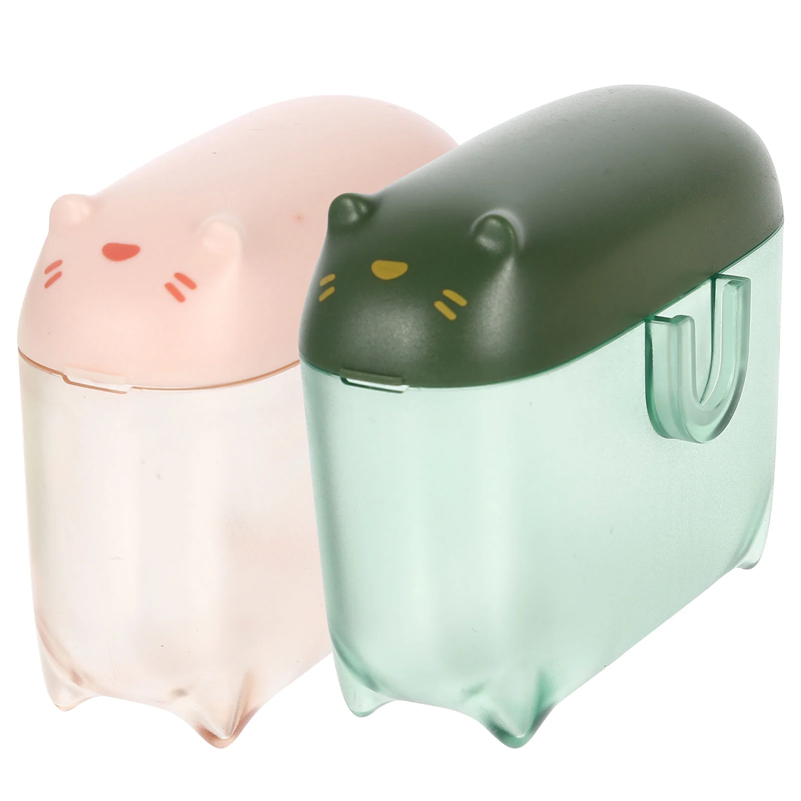 

2pcs Multi-function Creative Cartoon Cat Pattern Cable Box Organizer Cable Management Box for Study Room