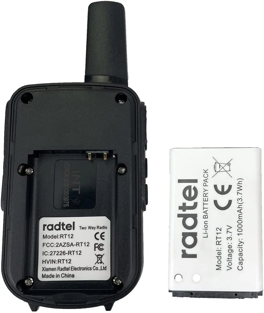 Портативная мини-рация Radtel RT12 приемопередаточная радиостанция PMR FRS для отелей и