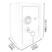 Металлический сейф-копилка#5