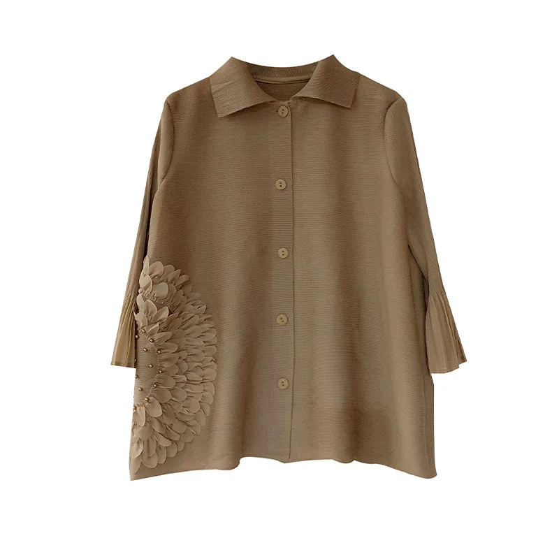 Женский Повседневный Топ GGHK новинка весны-осени 2024 однотонный модный тонкий