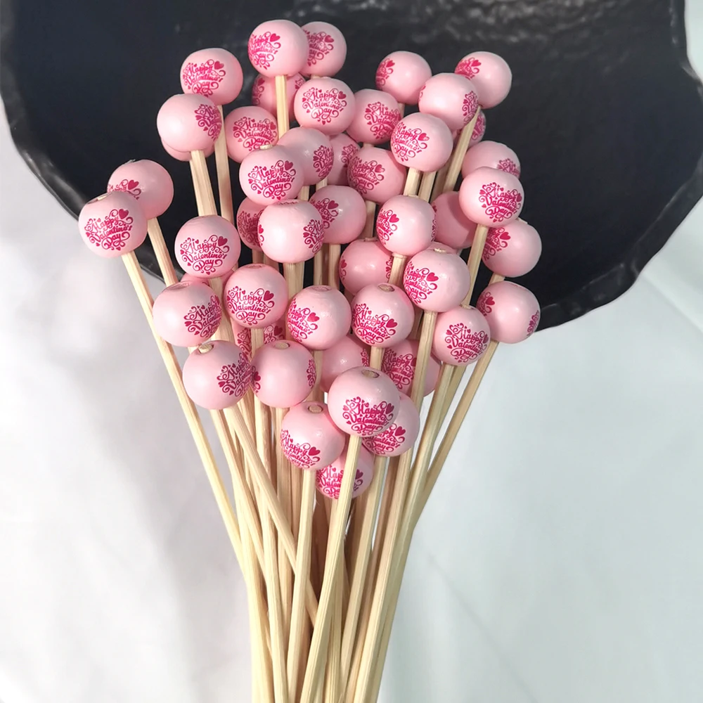 Палочки из ротанга для эфирных масел сменные палочки диффузора Happy Valentine 50 шт. |