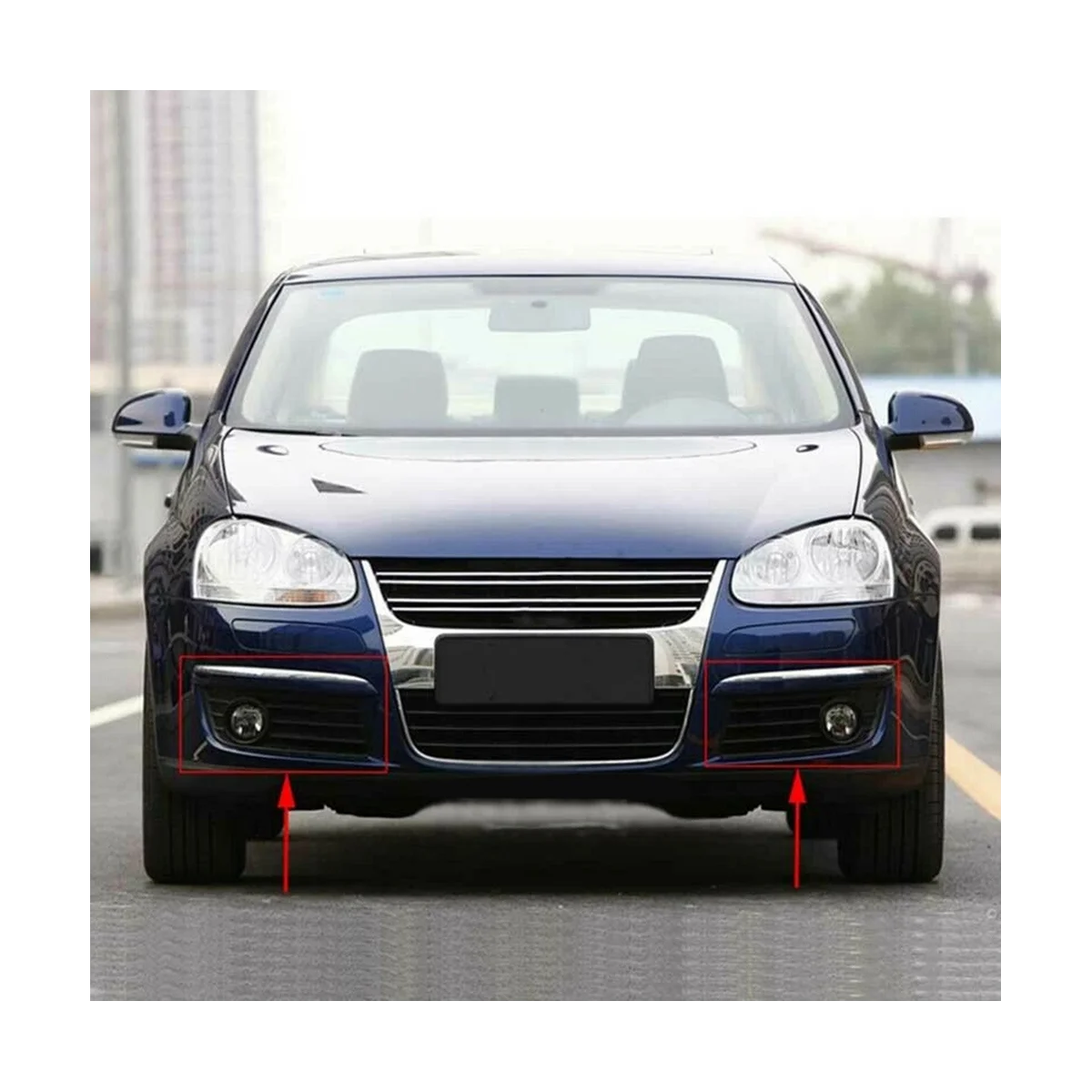 Передняя решетка для бампера противотуманные фары Обшивка Рамы лампы передняя