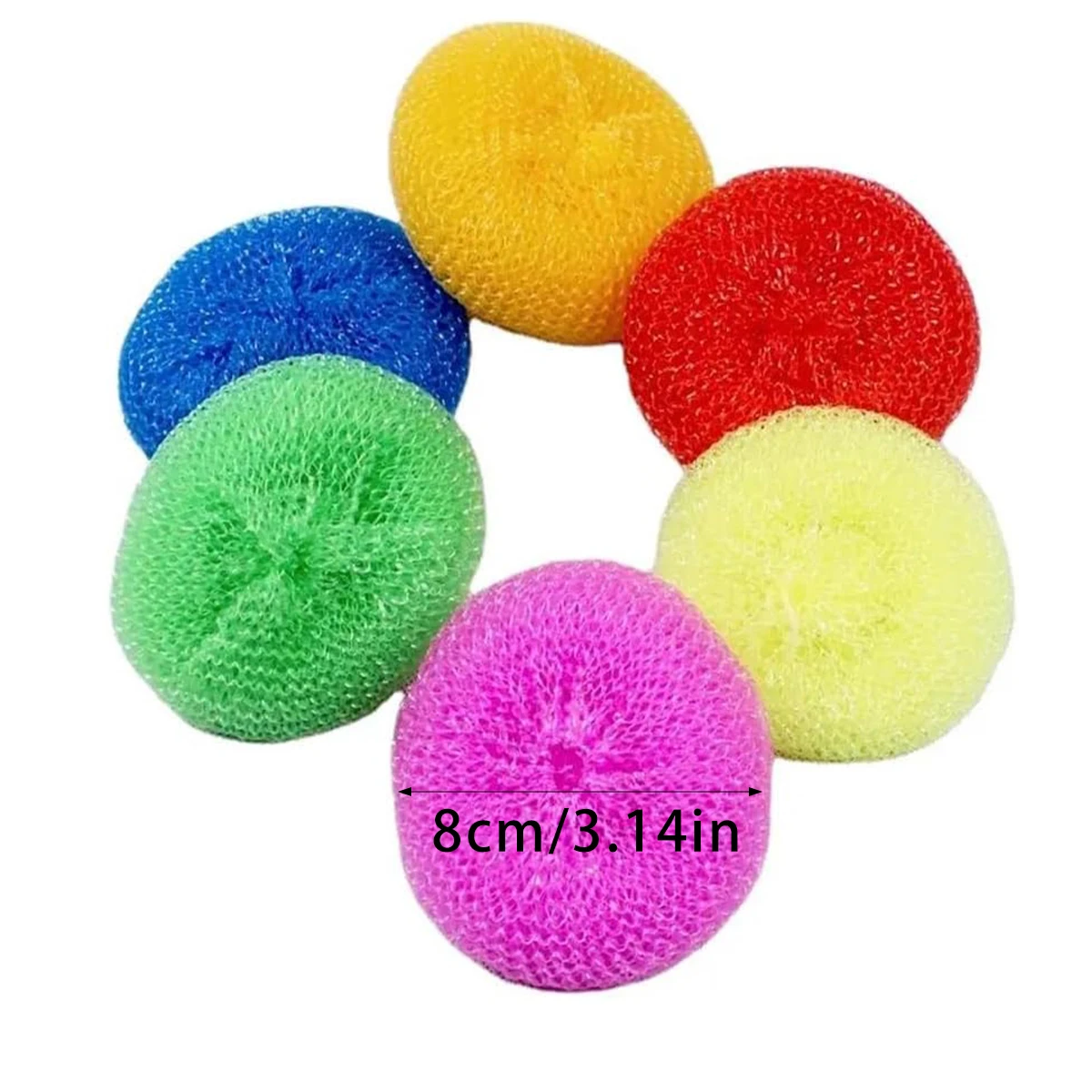 Разноцветные пластиковые шарики для чистки домашних животных не повреждают