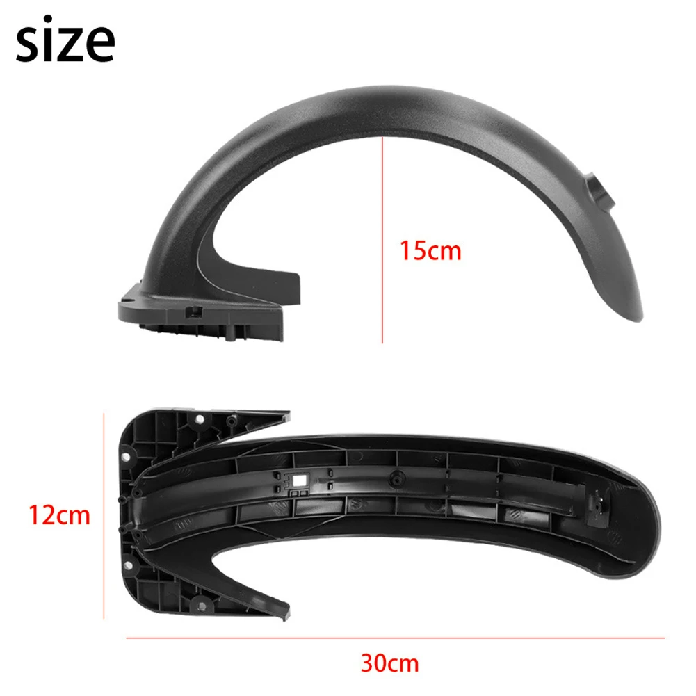 

Brand New High Quality Wear-resistant Rear Fender Mudguard 1 Set For G30 Max Electric Scooters Waterproof With Screws ABS+PC
