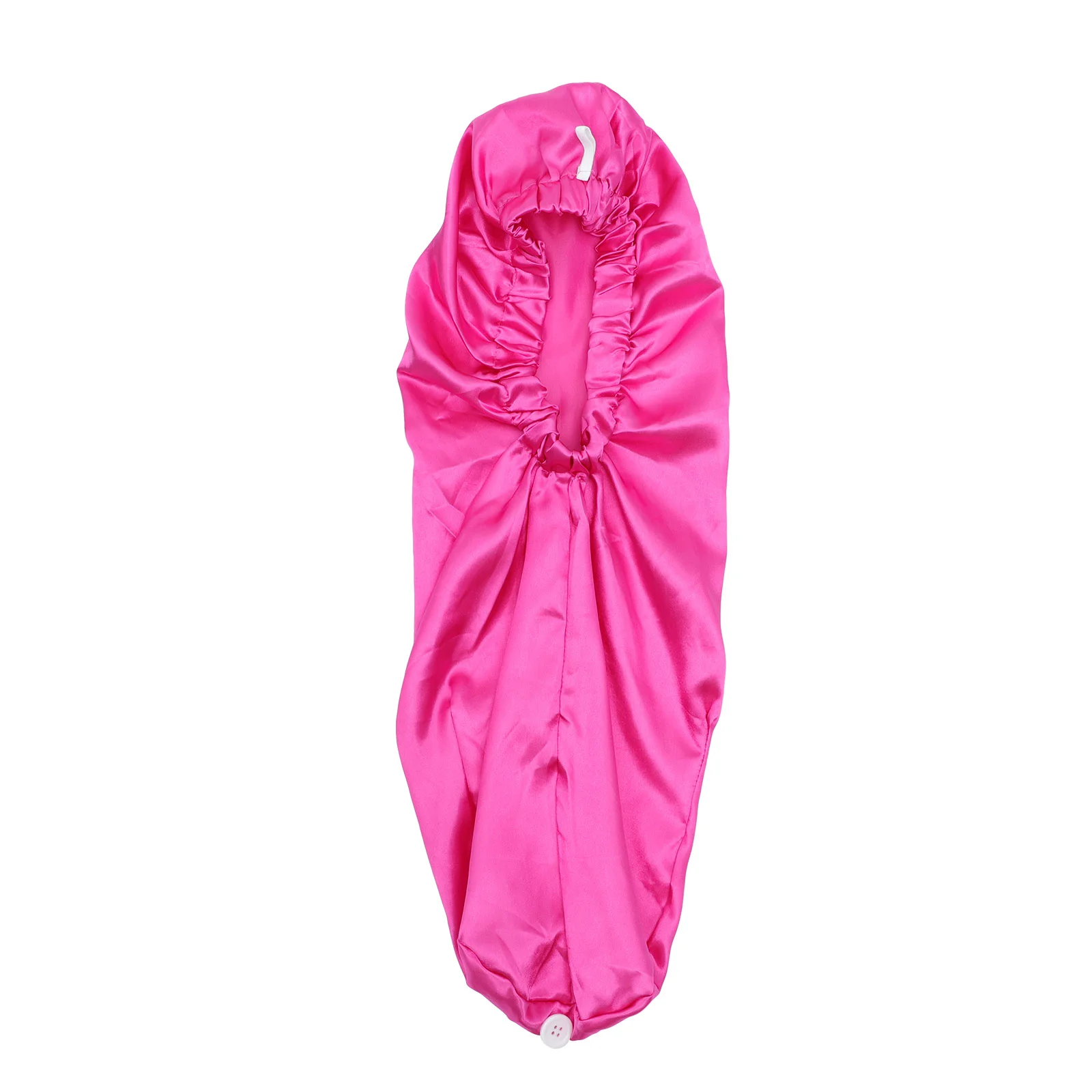 

Silk Scrunchies Hair Long Cap Sleep Hat Women Satin European American Large Wrap Miss