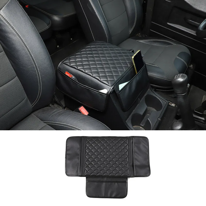 

Кожаный подлокотник центральной консоли автомобильного сиденья для Land Rover Defender 90 110 2004-2019, аксессуары для автомобиля