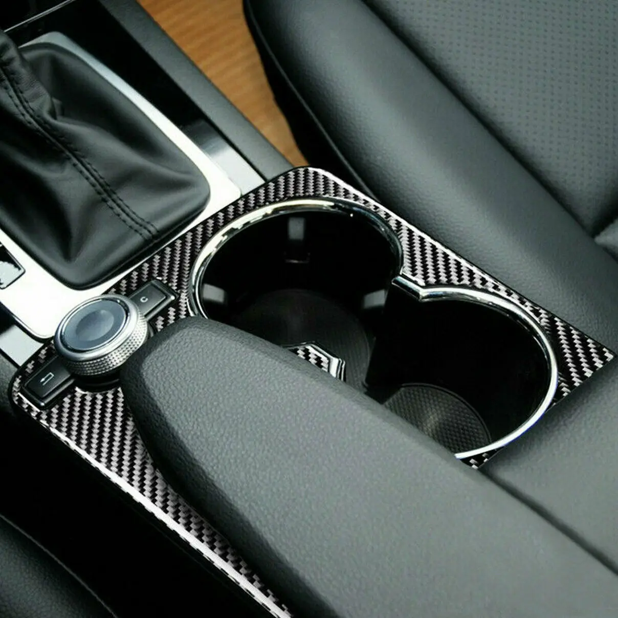 

Задняя крышка автомобиля из настоящего углеродного волокна для Benz C класса W204, автомобильные аксессуары, высококачественные внутренние отд...