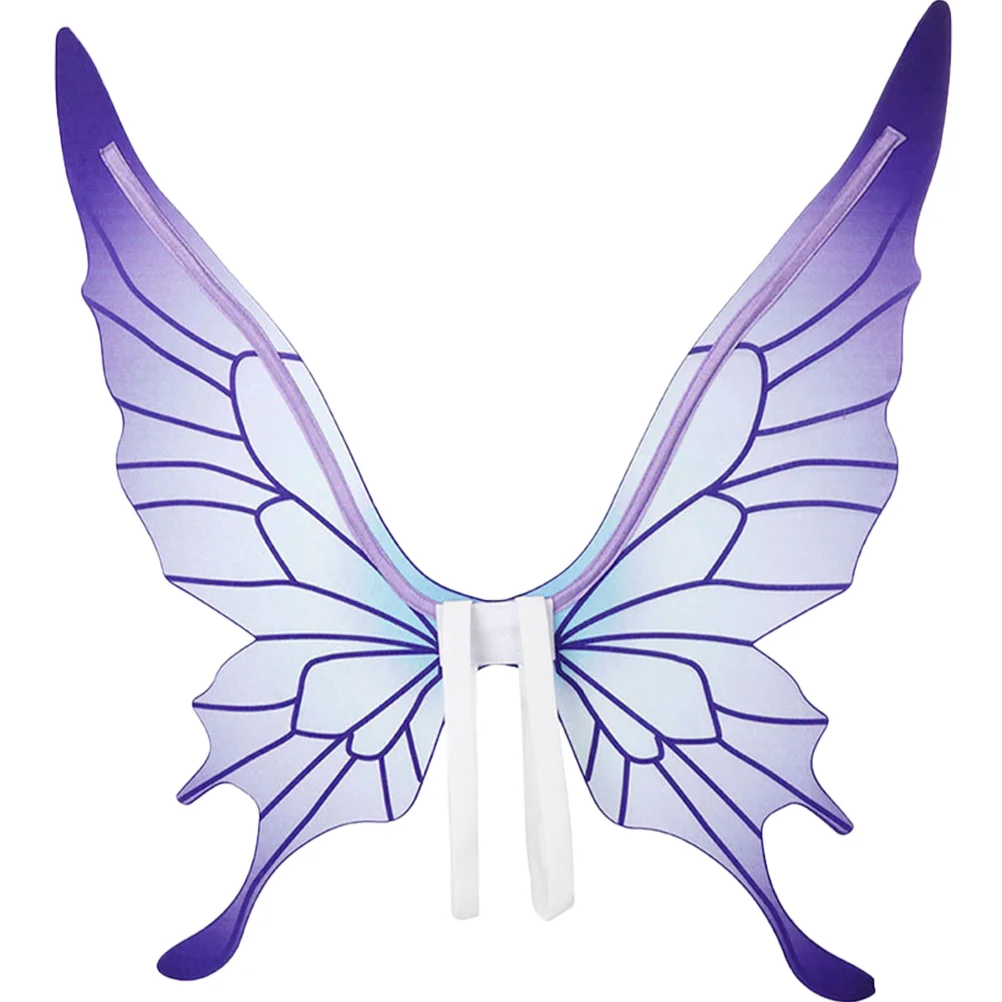 

Adult Butterflies Wing Women Cosplay Party Wing Prop Fabric Fairy Wing Costume(Random Color)