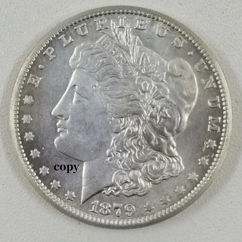 

Реплика монета US 1878-CC Morgan Dollar 90% серебра