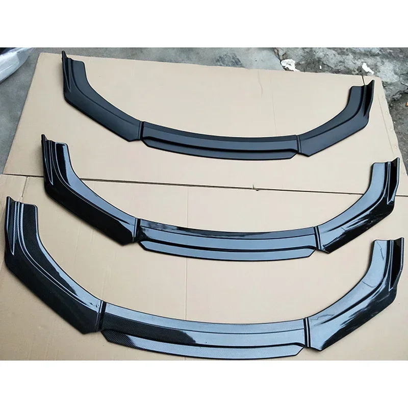 Новый! Спойлер переднего бампера для Honda Civic Sedan 2012-2019 Carbon Surface Protector Plate Lip Body Kit Chin