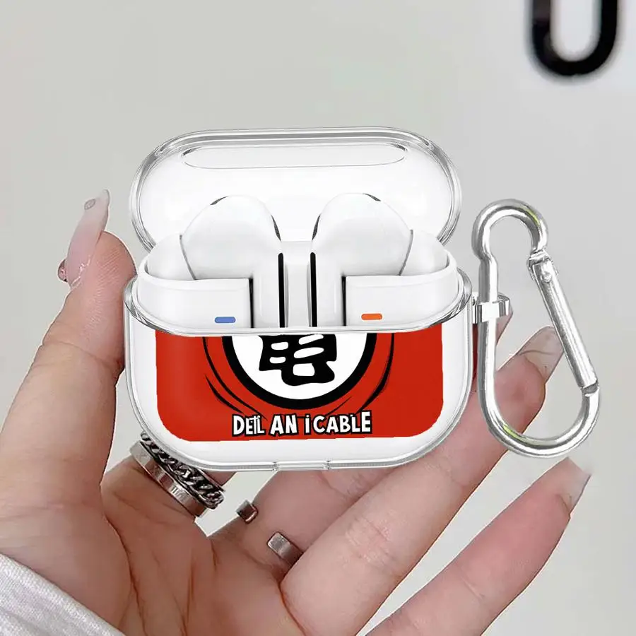 Чехол с логотипом D-ragonS B-allS для Samsung Galaxy Buds 3 FE Live 4 Pro 2 2Pro 4Pro 3Pro, прозрачный чехол для наушников с крючком (art.: 3920db11fdce5) - 3920db11fdce5