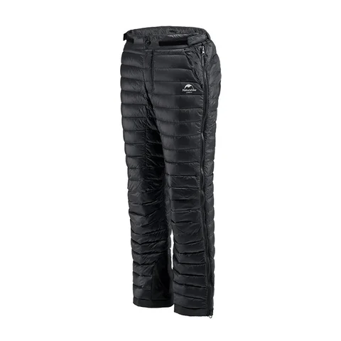 Naturehike утиный пух брюки с двойной молнией на пуху, ультралегкие утепленные пуховые брюки для альпинизма, сохраняющие тепло