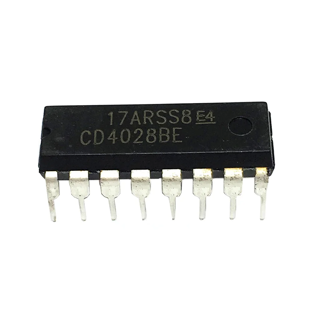 

10PCS CD4028BE DIP16 CD4028 DIP 4028BE DIP-16 new and original IC
