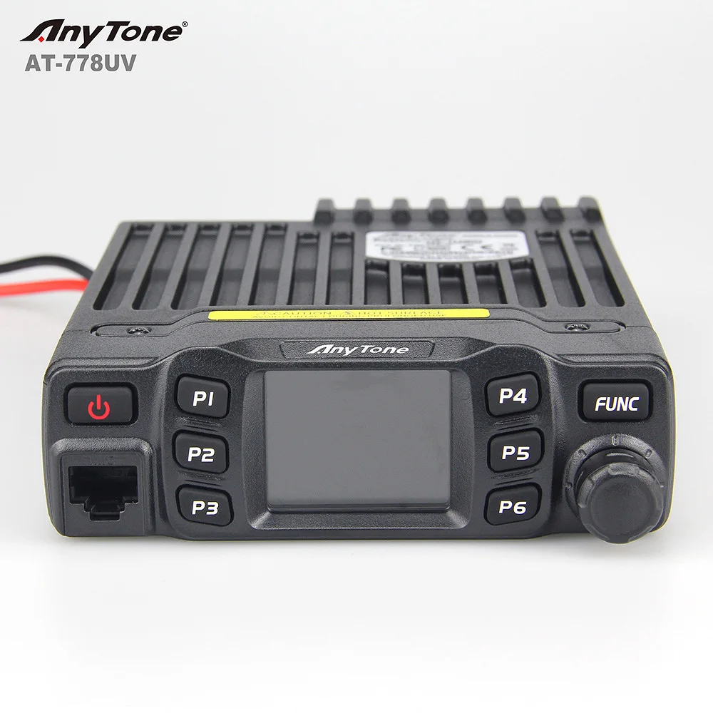AnyTone AT-778UV II Mobile  Radio 25 Watt  Dual Band VHF UHF Two Way Radio Mini Amateur Transceiver for Car Vehicle enlarge