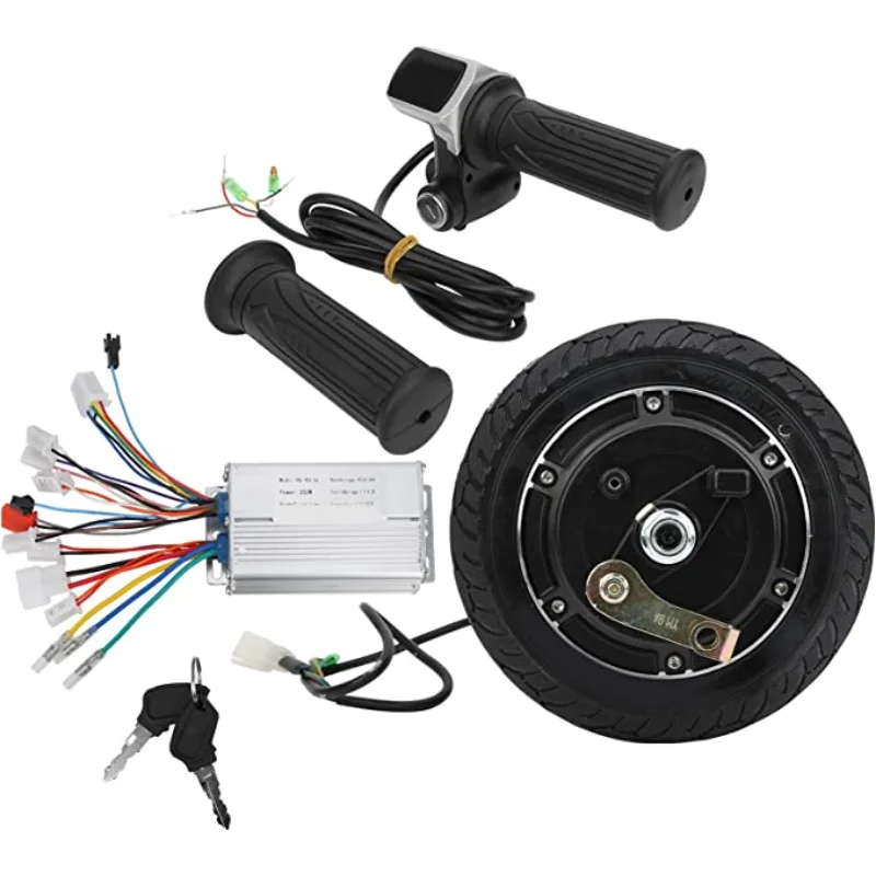 Купи Electric Scooter Hub Motor Kit, 48V 350W Wheel E-Bike Motor Conversion Hub Kit Electric Bike Wheel Brushless Hub Motor Accessory за 7,788 рублей в магазине AliExpress