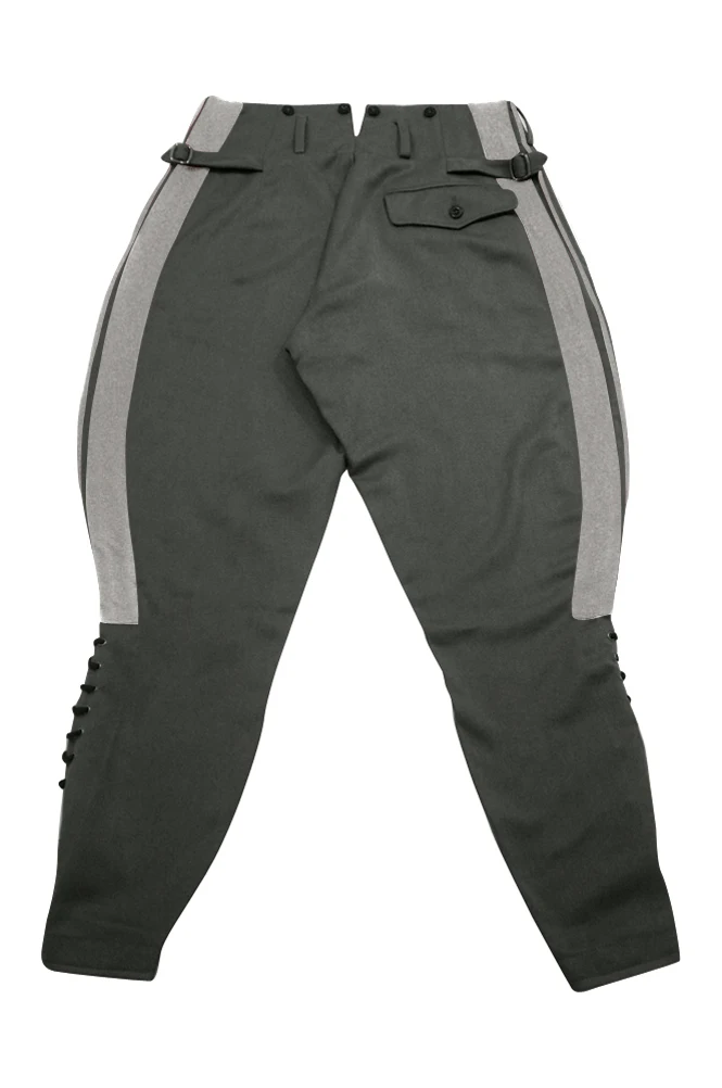 

GUDD-007 WWII German Elite general Stone grey Gabardine Breeches