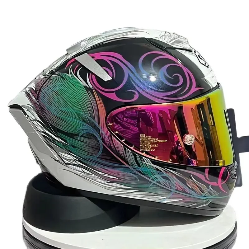 

X-Spirit III KUJAKU TC10 Helmet Full Face Racing Motorcycle Helmet X14 Helmet X-Fourteen Casco De Motocicleta