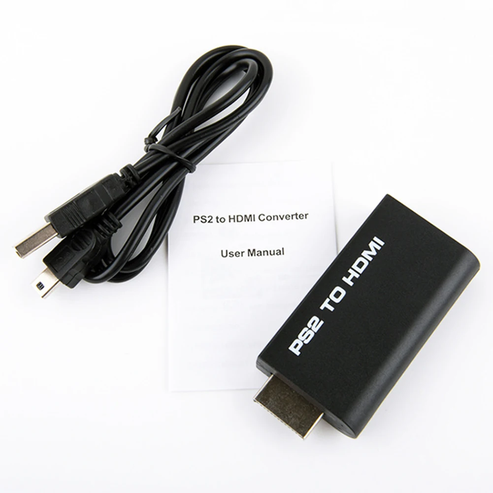 Adapter For PS2 To HDMI-Compatible Audio And Video Synchronization Converter HDTV HDMI-compatible 1080P | Электроника