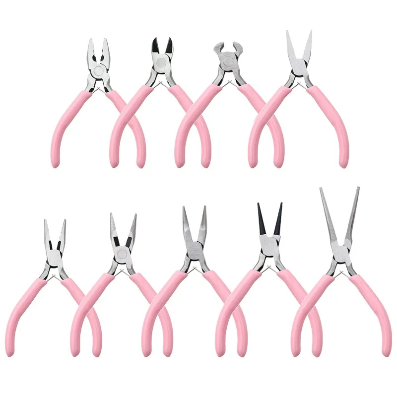 Multifunctional Hand Tools Jewelry Pliers Equipment Round Nose End Cutting Wire Pliers For Jewelry Making Handmade Accessories