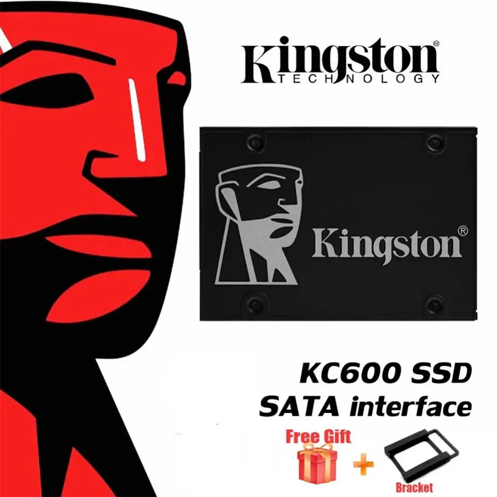 

Внутренний твердотельный накопитель Kingston KC600 SSD 120 ГБ 256 ГБ SATA 3 2,5 дюйма HDD жесткий диск HD SSD 60 ГБ 512 ГБ для ноутбука и ПК
