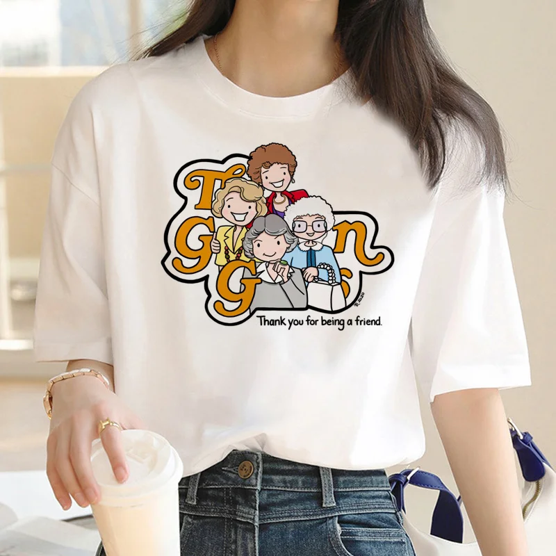 

the golden girls tshirt summer top men vintage graphic streetwear funny print t shirt streetwear