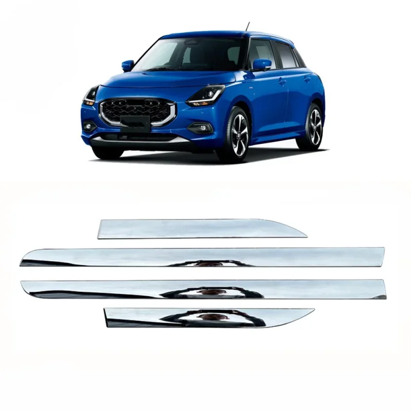 Для Suzuki SWIFT ZC/ZD серия 2024 + ABS хромированный корпус боковой двери молдинг линия