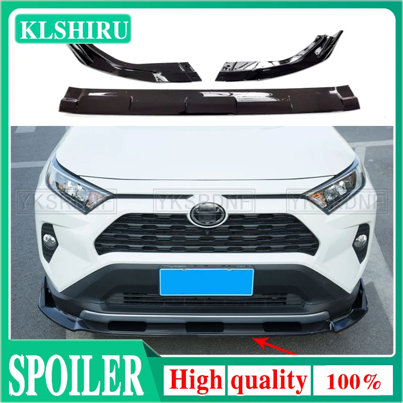 

3 шт., передний спойлер для Toyota RAV4 2019-2020