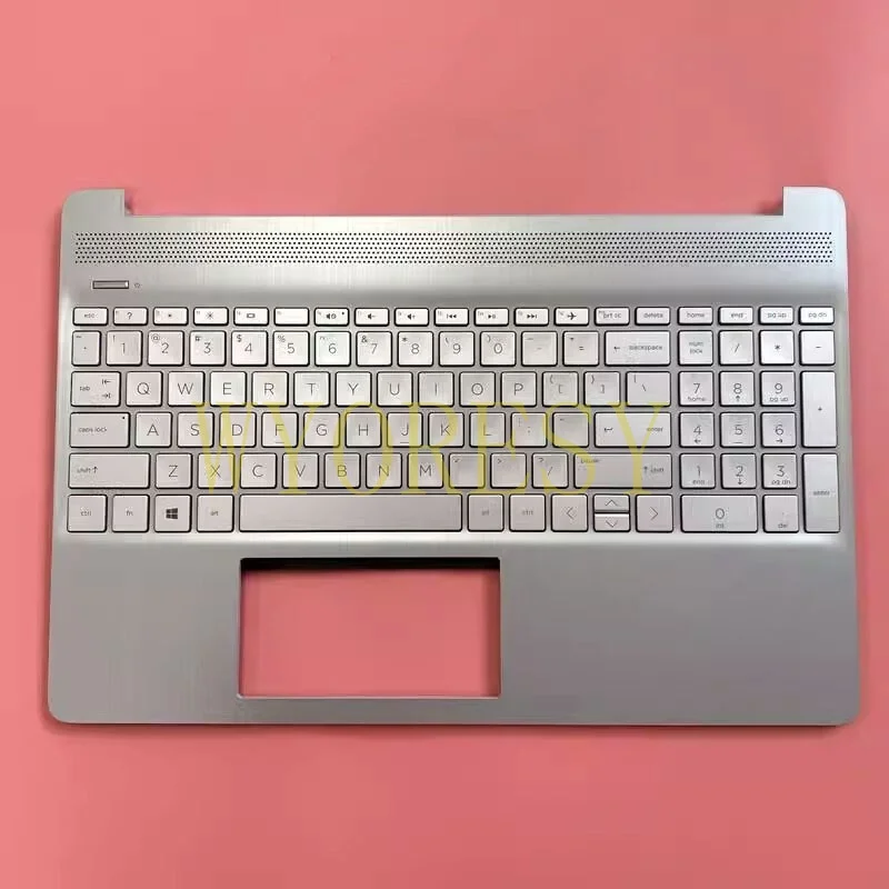 Новый верхний чехол для упора рук в США без подсветки KB ноутбука HP 15-DY 15-EF L63578-001