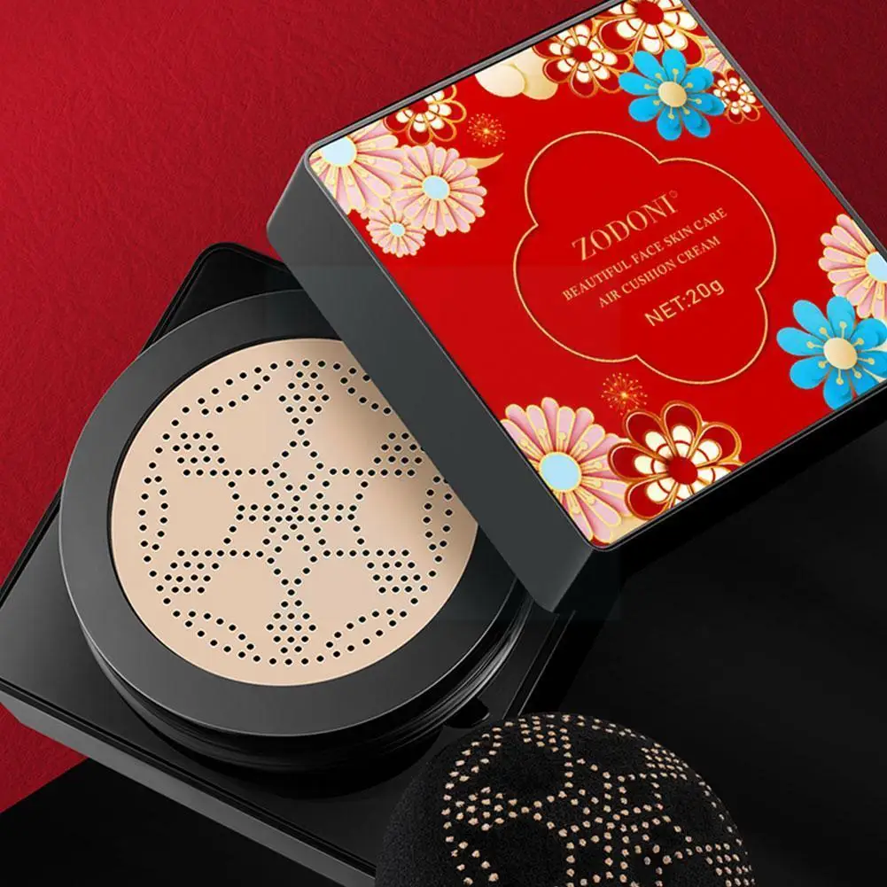 

Mushroom Air Cushion Foundation Cc Cream Natural Bb Cosmetics Whitening Concealer Oil-control Moisturizing Makeup Crea J6u1