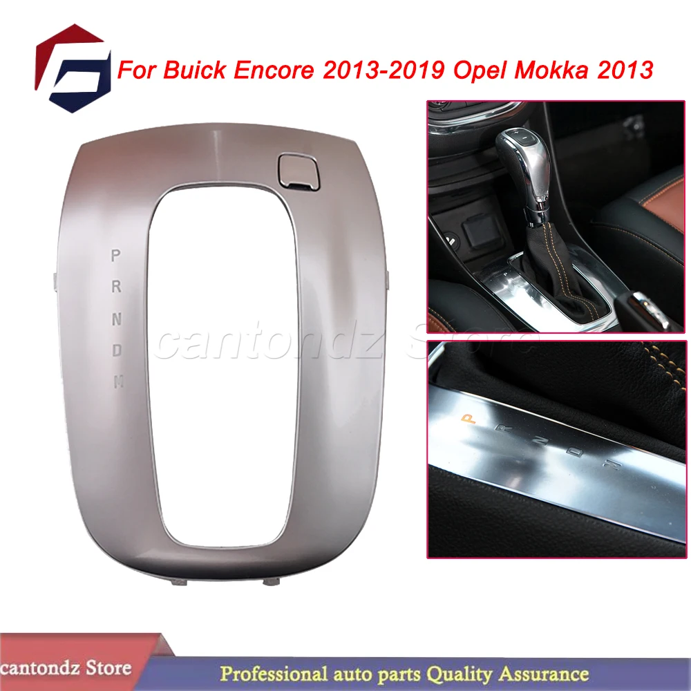 

Для Buick Encore 2013-2019 Opel Mokka 2013, автомобильные серебряные детали, крышка переключения передач, панель, накладка, рамка, автомобильные аксессуары