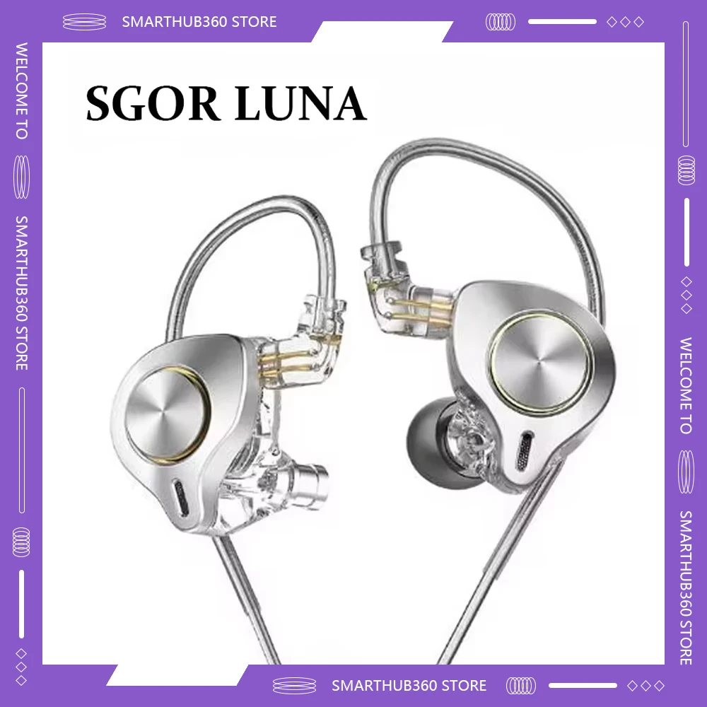 Проводные наушники-вкладыши SGOR Luna HiFi Planar Driver