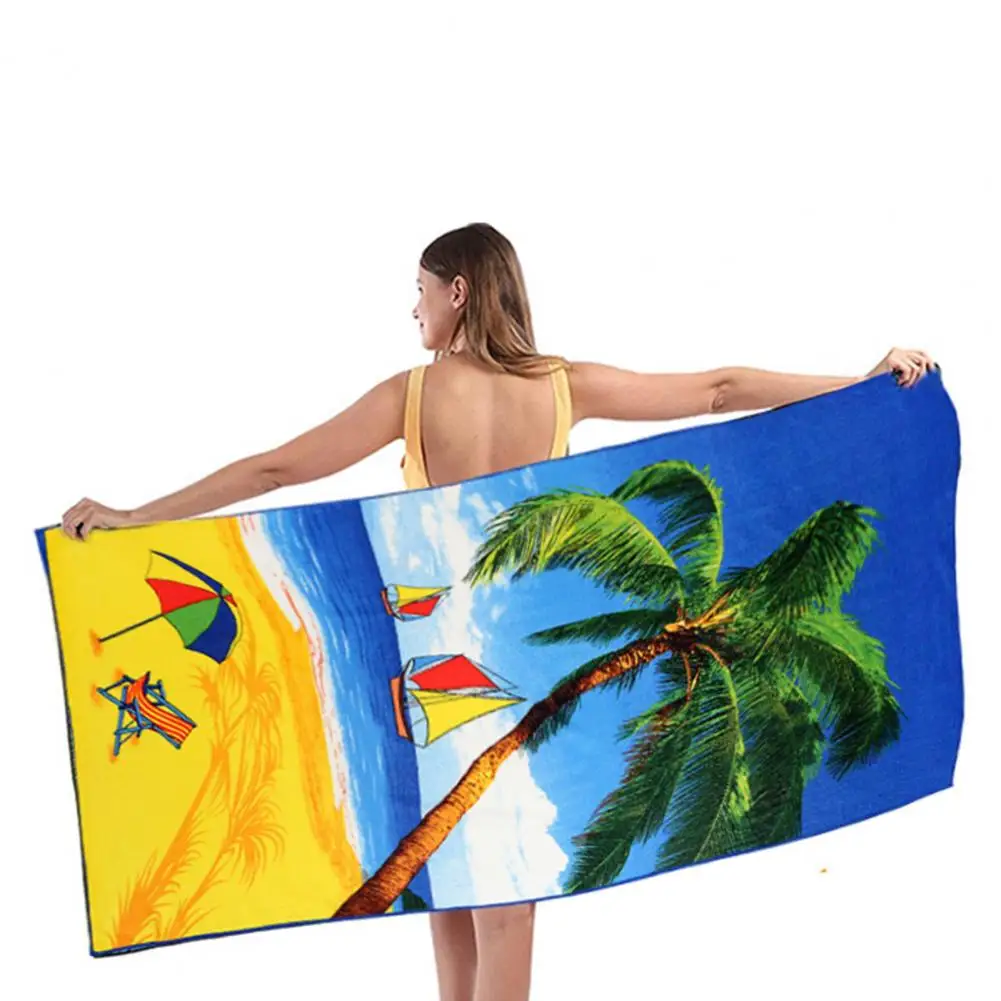 

18 Styles Fancy Various Patterns Printing Bathroom Towel Strong Water Absorption Pool Parties Supplies