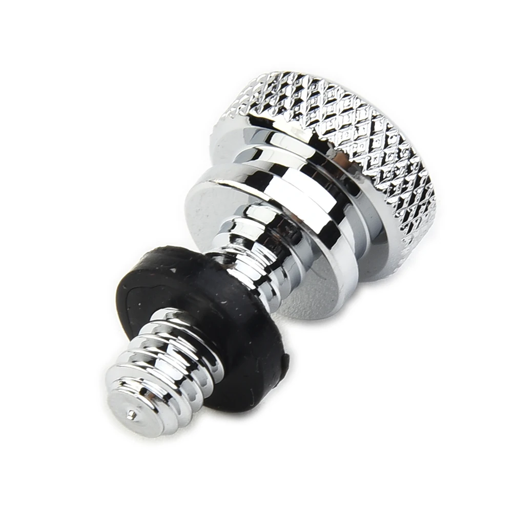 

Kit Rear Fender Seat Bolt Screw Mount Nut 2 Pcs Billet Aluminum Alloy Chrome Knurled Bolt For Harley Touring Street Glide Chrome