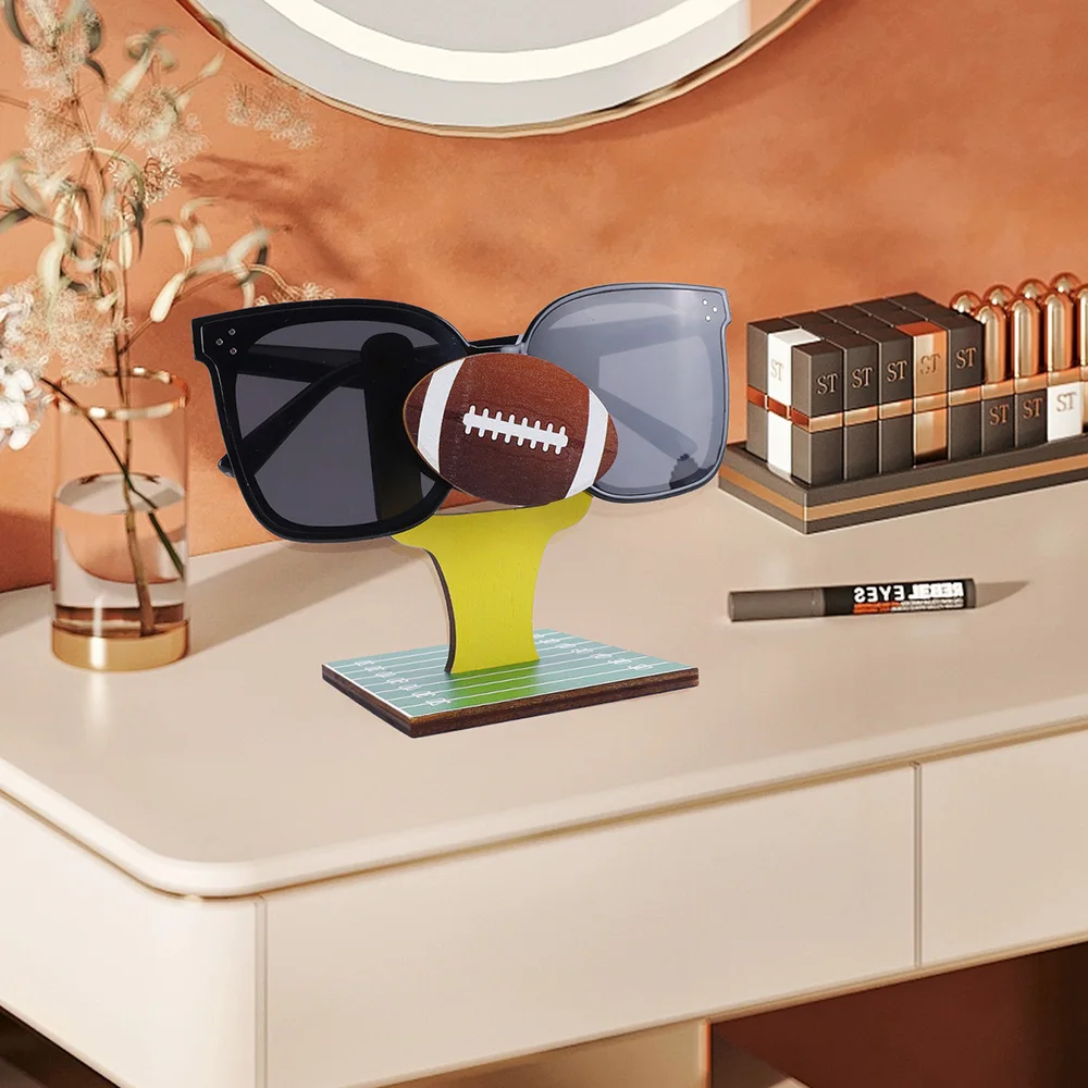 1 шт. деревянная подставка для хранения очков в спортивном стиле