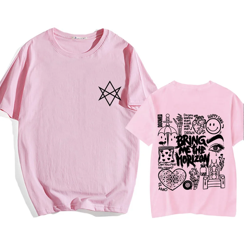 Футбольная майка BringMeTheHorizon BMTH уличная одежда унисекс хлопковая футболка с