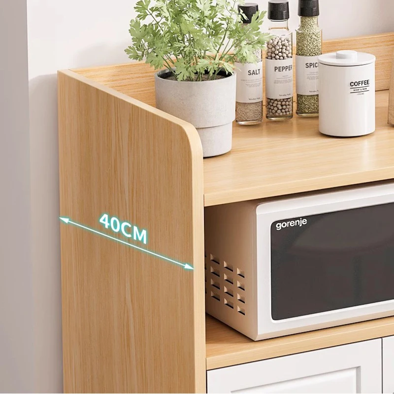 Кухонный остров буфет мебель роскошный Органайзер деревянная полная витрина