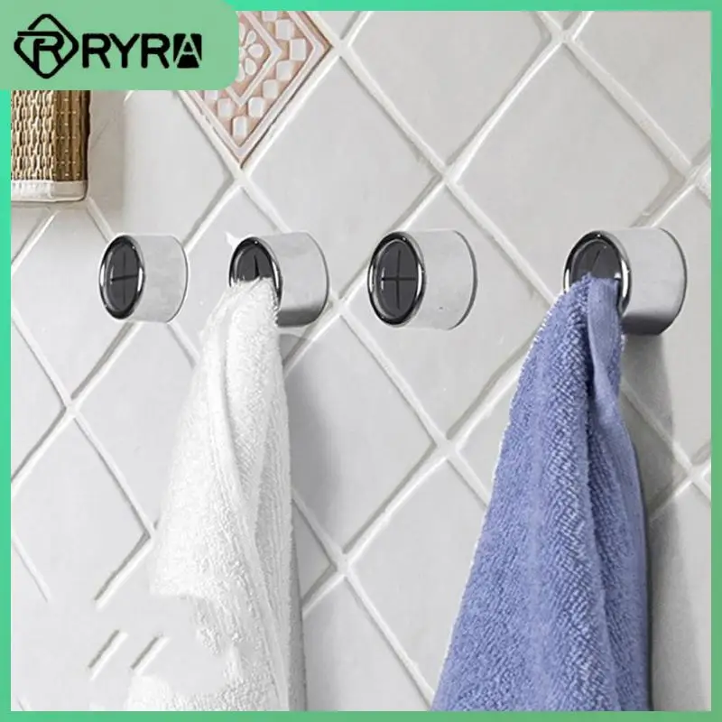 

Bathroom Towels Storage Waterproof Towel Plug Holder Silica Gel Punch Free Dishcloth Clip Kitchen Tools Towel Hook Self Adhesive