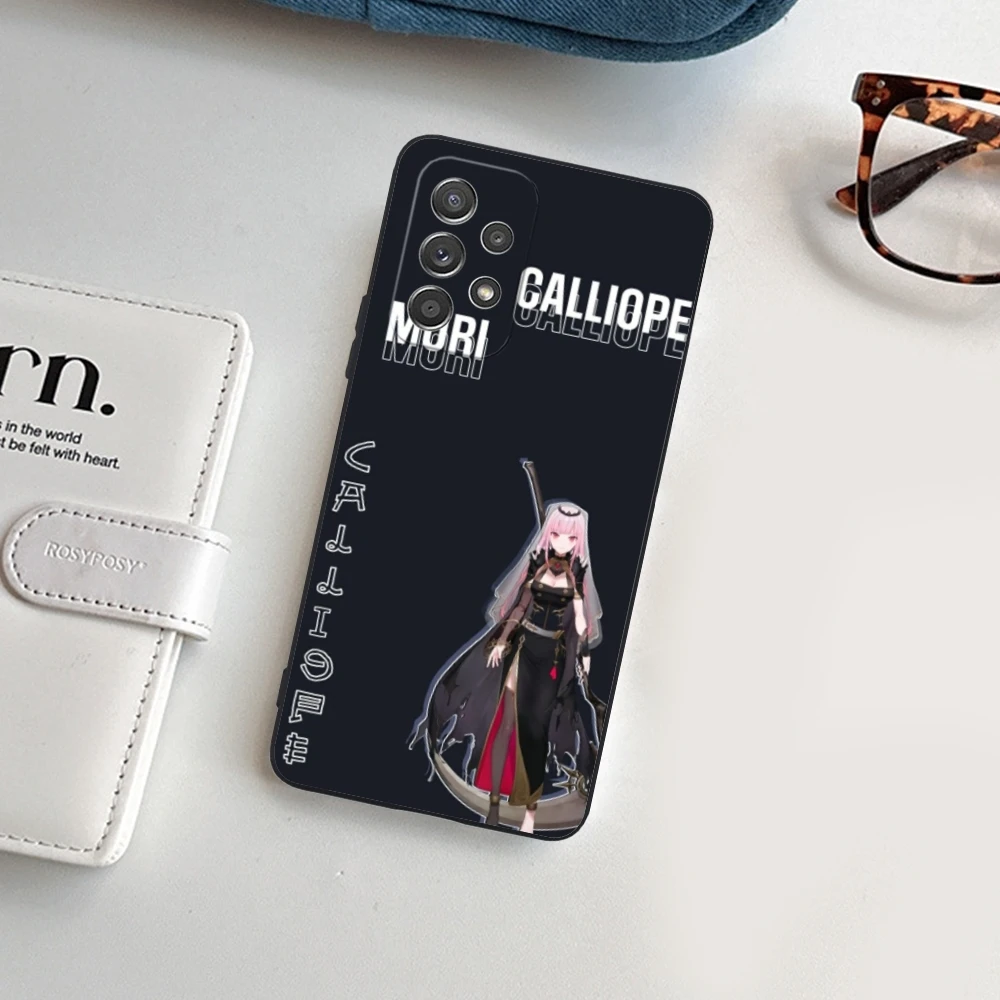 Чехол для мобильного телефона с аниме Мори каллиопом Samsung Galaxy Note 20 10 Plus