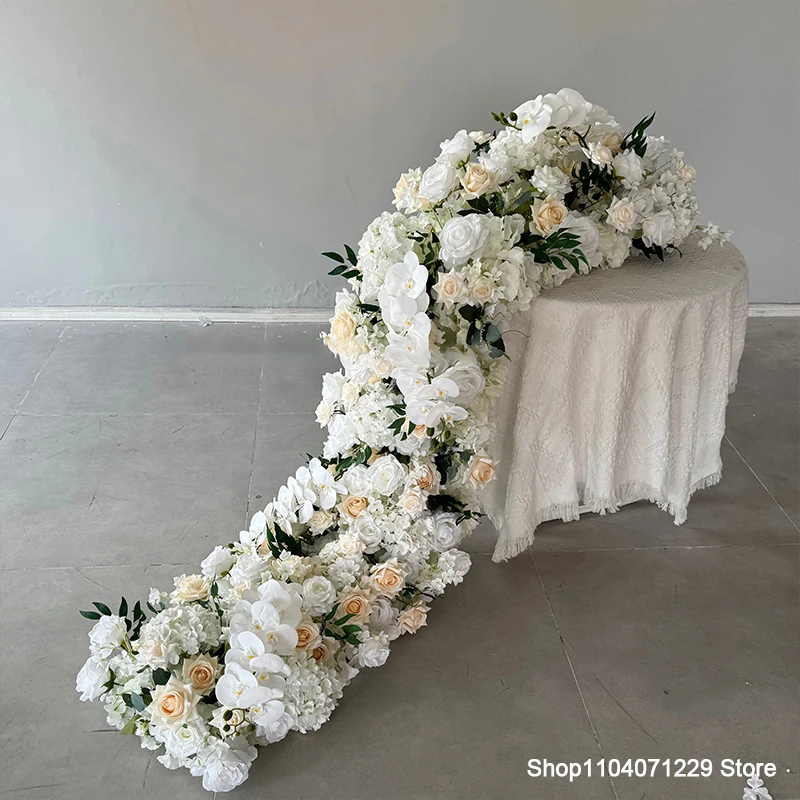 Роскошные цветочные дорожки искусственные цветы для стола центральное