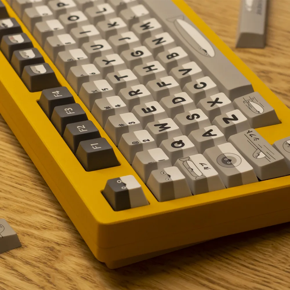 Черепаха тема 142 клавиши вишневый профиль сублимационная краска из ПБТ полные