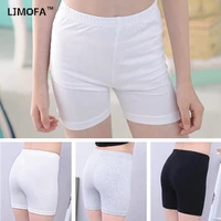 ljmofa 3 9t kid safety shorts for girl tight high waist comfortable under skirt shorts summer teenage anti emptied pants d321