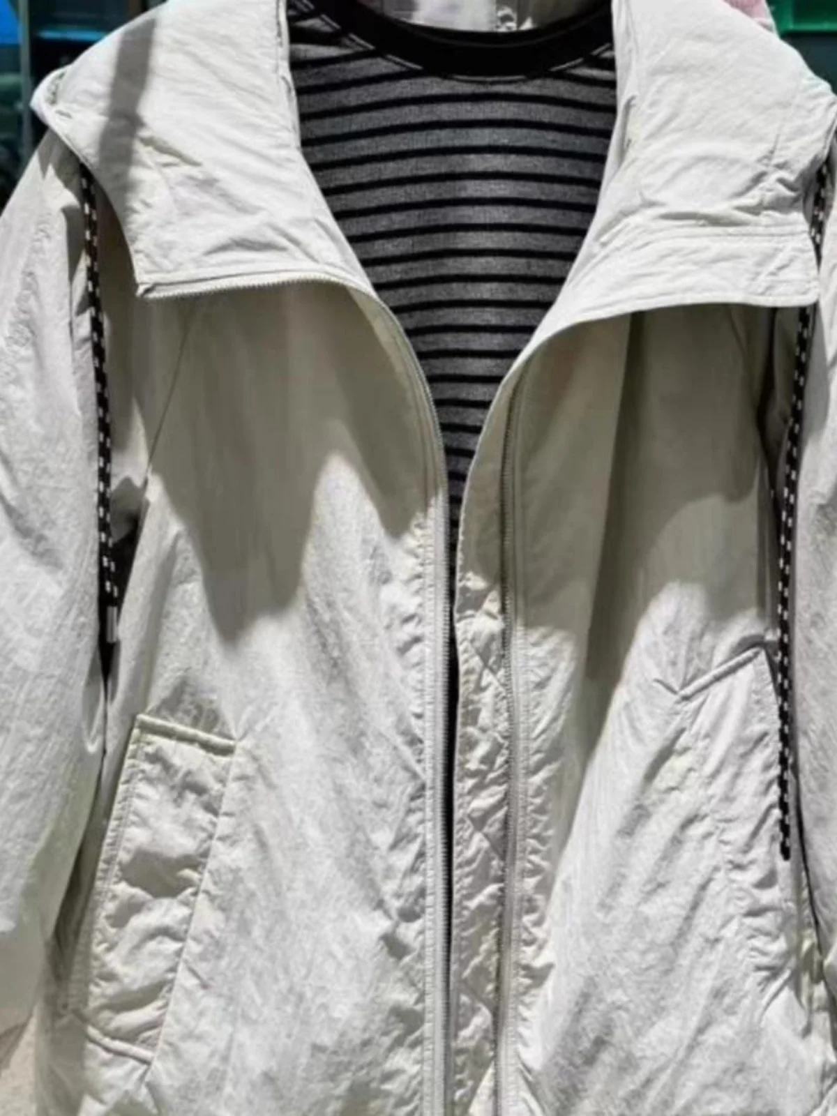 Maizhong 24 новая зимняя темно-синяя хлопковая куртка с зажимом для шляпы