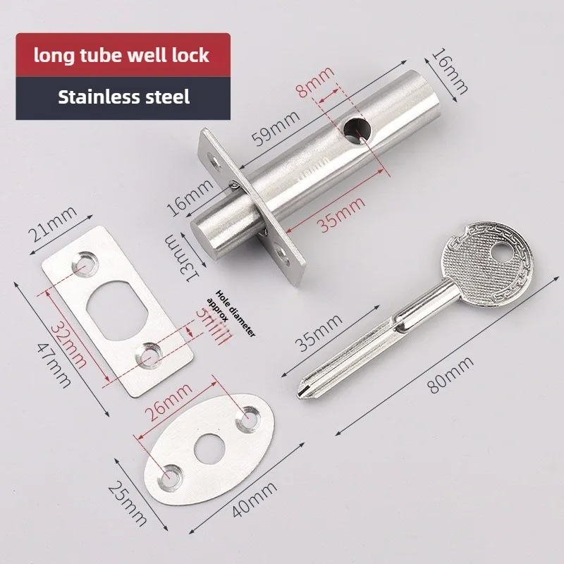 

Замок для колодца из нержавеющей стали